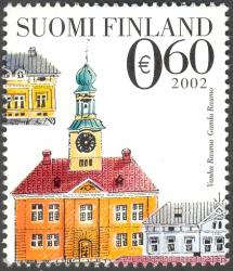 finland stamps depiction