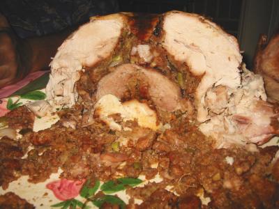 TURDUCKEN - Thanksgiving or Christmas Eating